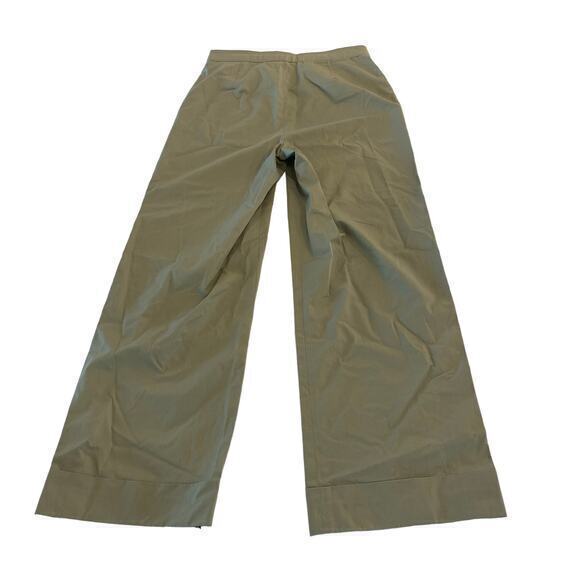 Tory Burch‎ Sailor Pants Wide Leg Green Size 2 - Picture 4 of 12